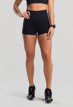 Short Feminino Fitness Poliamida FlowFit Preto