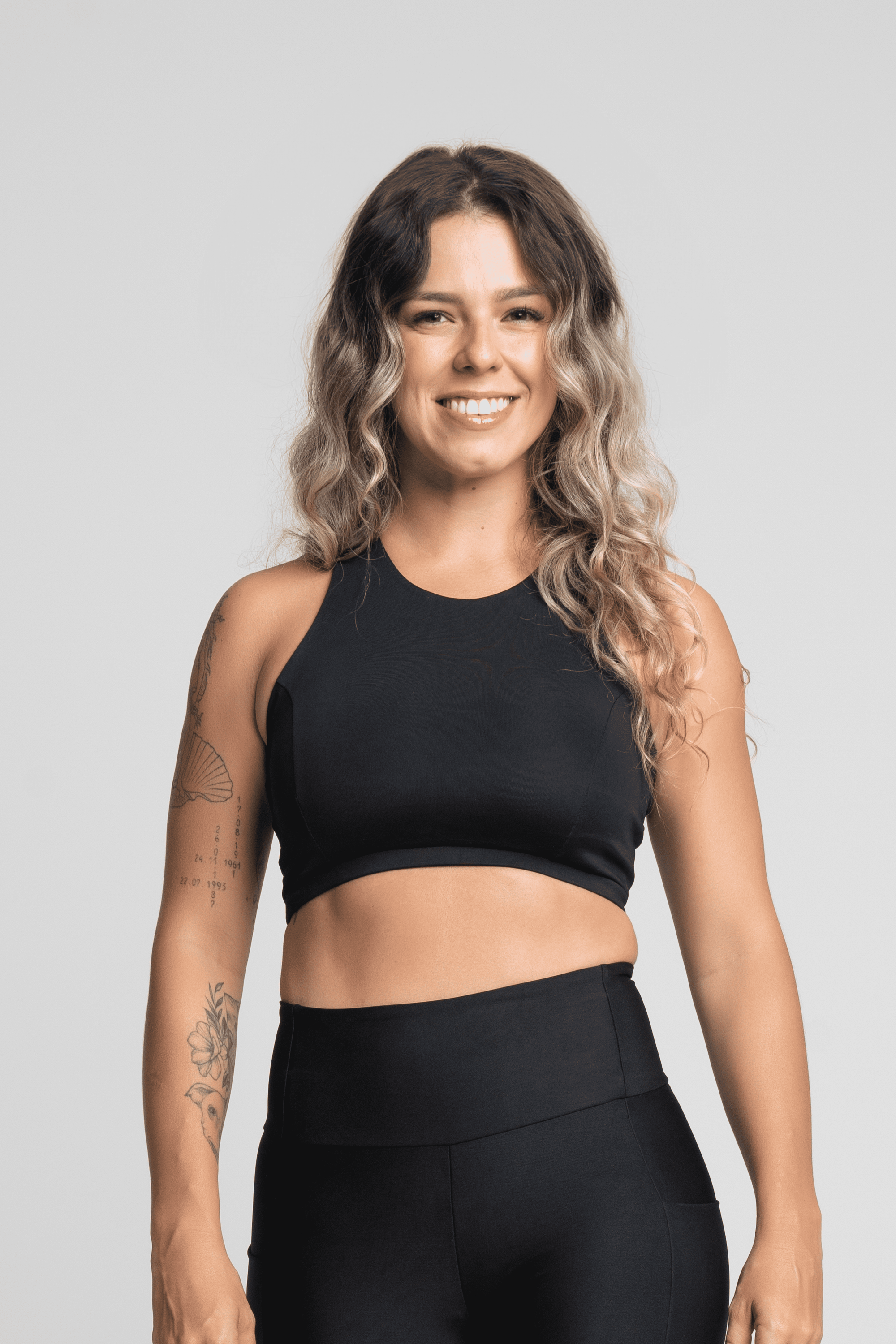 Top Flow Preto Personalizado