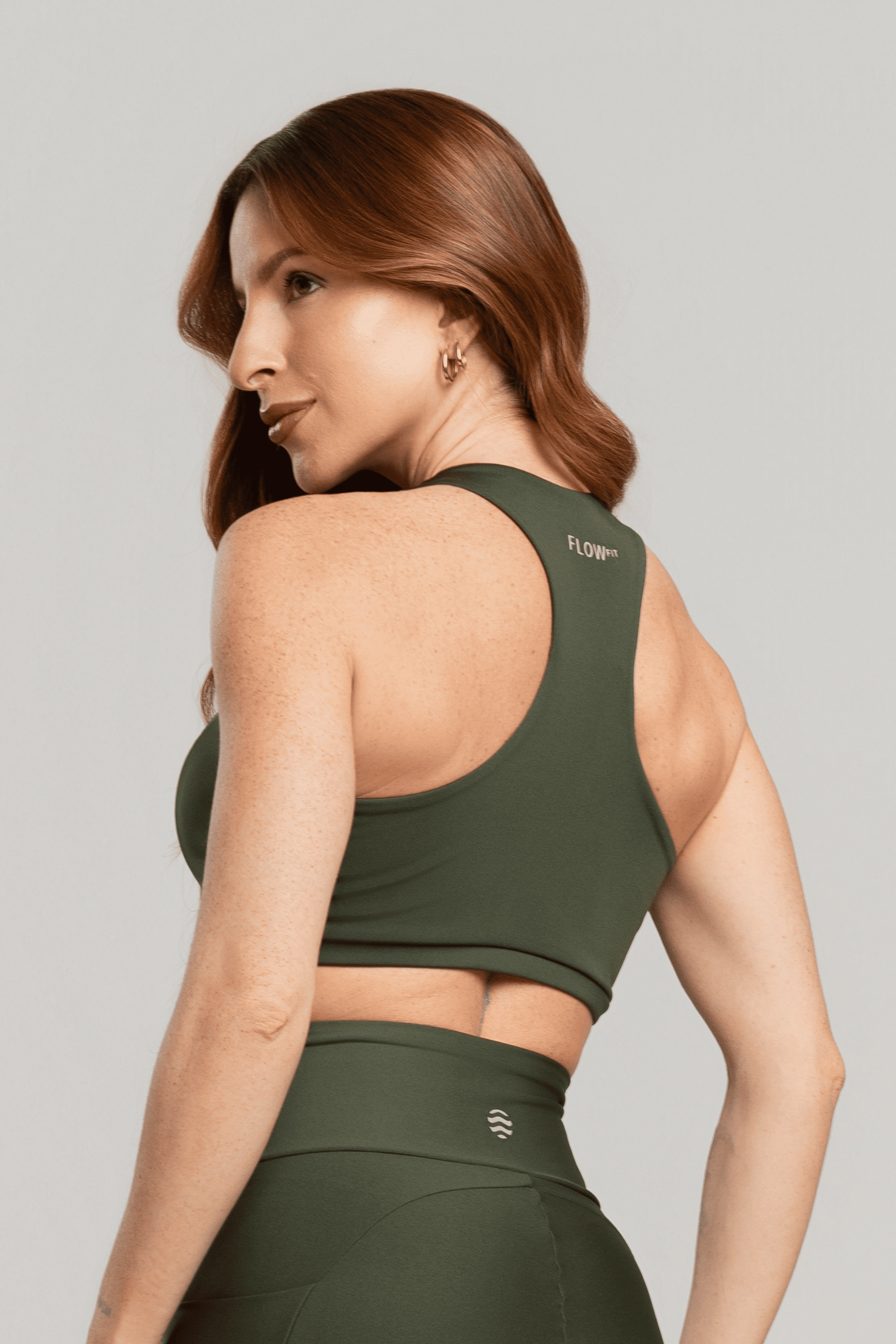 Top Flow Verde Militar