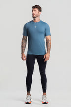 Camista Dryfit Flow Azul Acinzentado