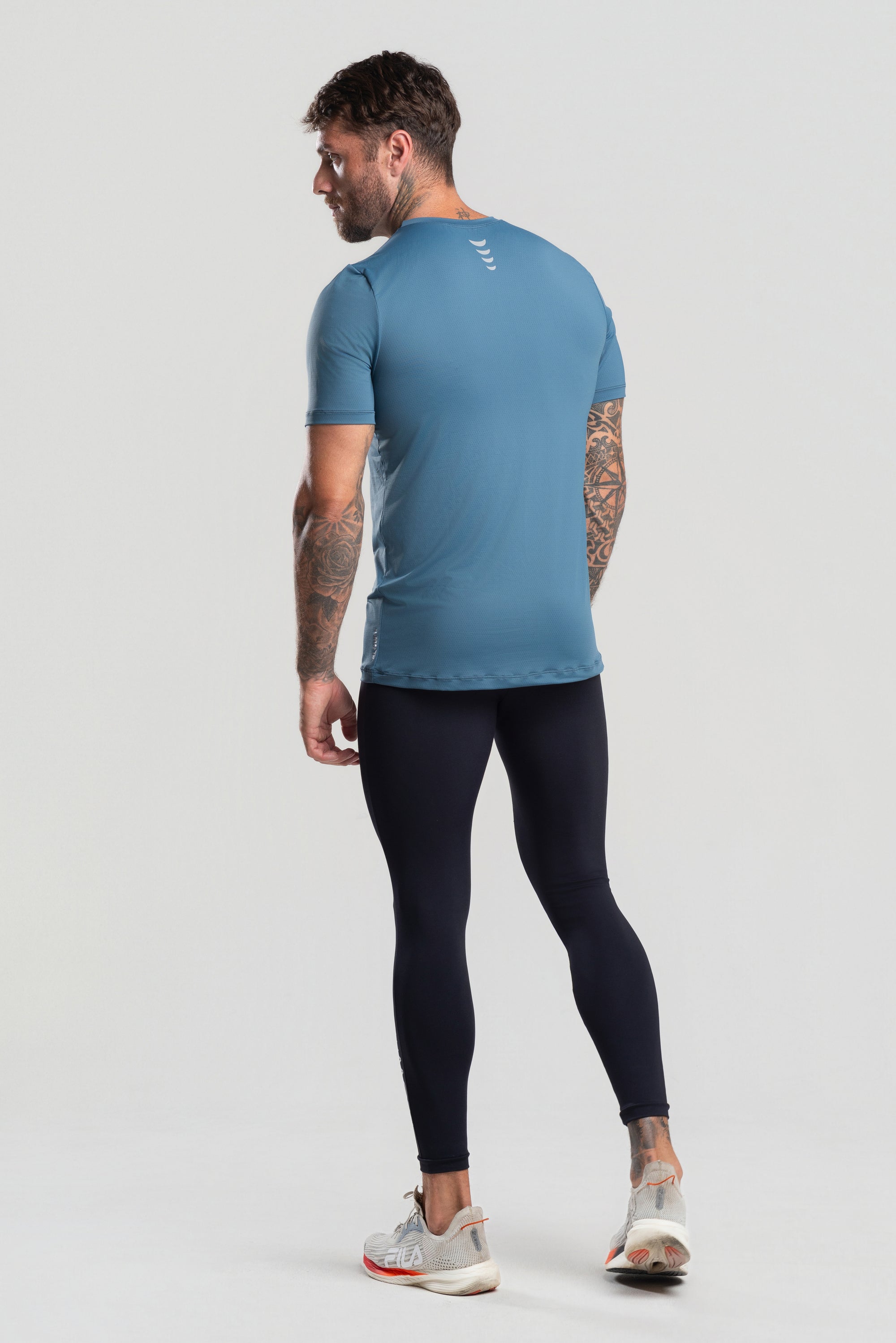 Camista Dryfit Flow Azul Acinzentado