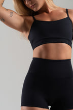 Conjunto Poliamida Preto feminino