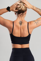 Conjunto Feminino Short+Top FlowFit Preto